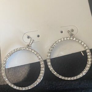 Silver Hoop Earrings